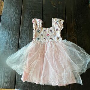 Monica & Andy Pink Disney Princess Tulle Dress